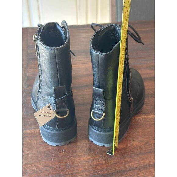 Cole Haan Women's Greenwich Lace Up combat Bootie - Picture 5 of 10